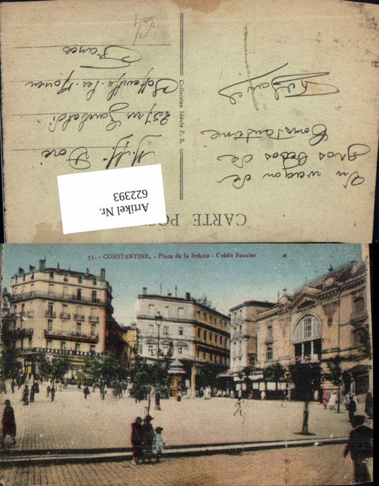 622393,Constantine Place de la Brecno Credit Foucier Algeria