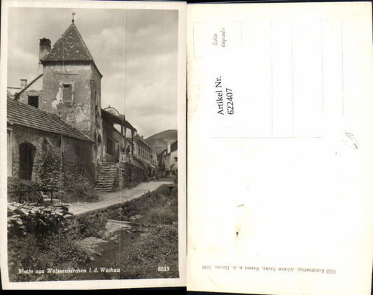 622407,Foto Ak Motiv aus Weißenkirchen in der Wachau