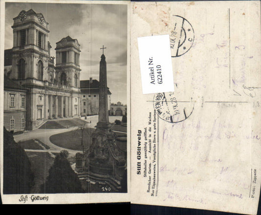 622410,Foto Ak Stift Göttweig Furth bei Göttweig pub Foto Zipperle 240