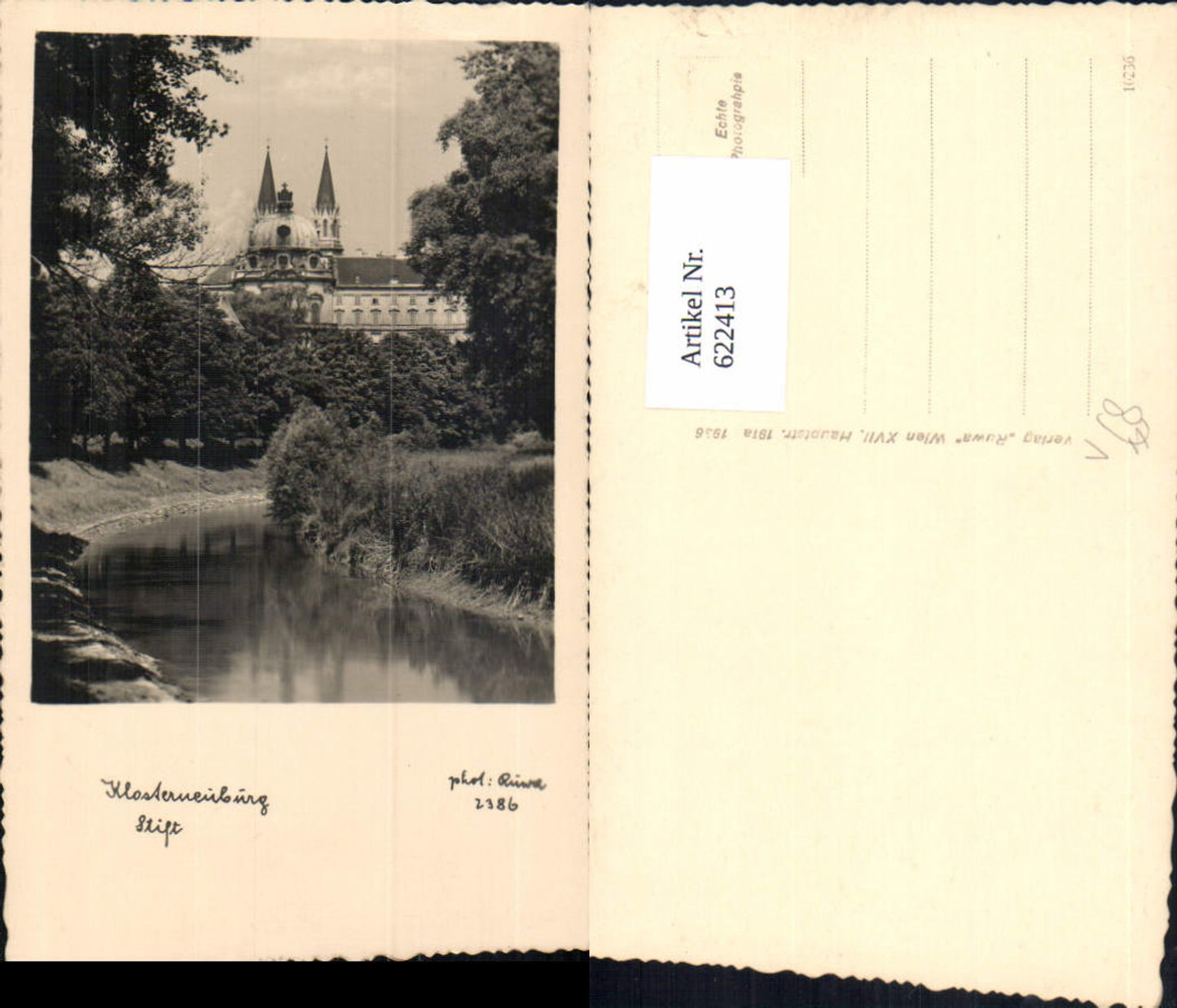 622413,Foto Ak Klosterneuburg Stift pub Ruwa 2386