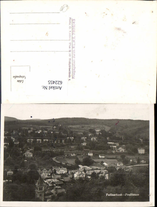 622455,Foto Ak Tullnerbach Preßbaum