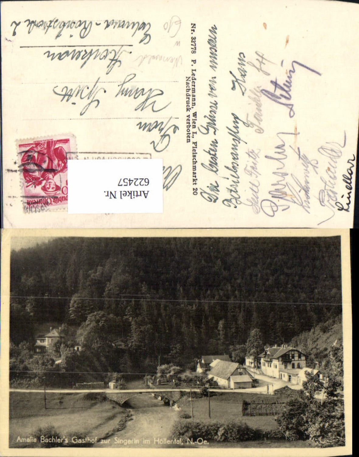 622457,Amalia Bachlers Gasthof zur Singerin Höllental Naßwald Schwarzau im Gebirge