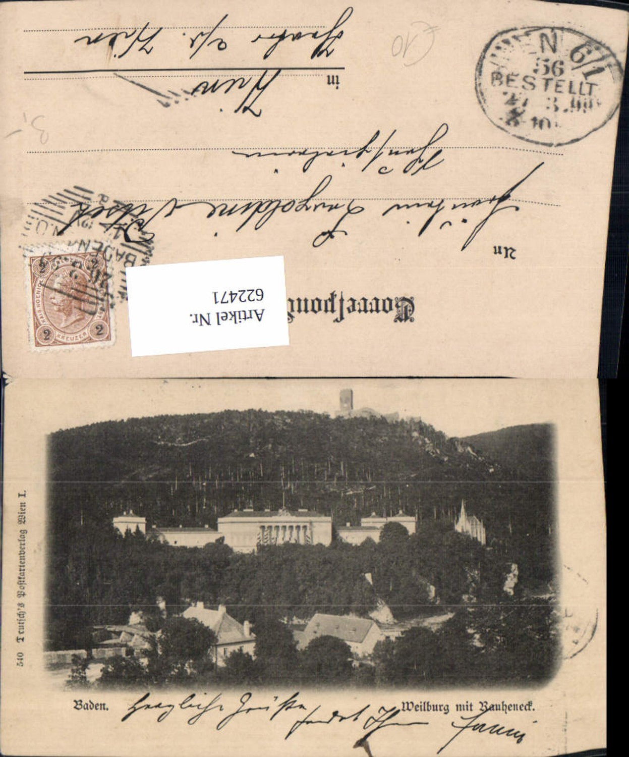 622471,Baden Weilburg m. Rauheneck