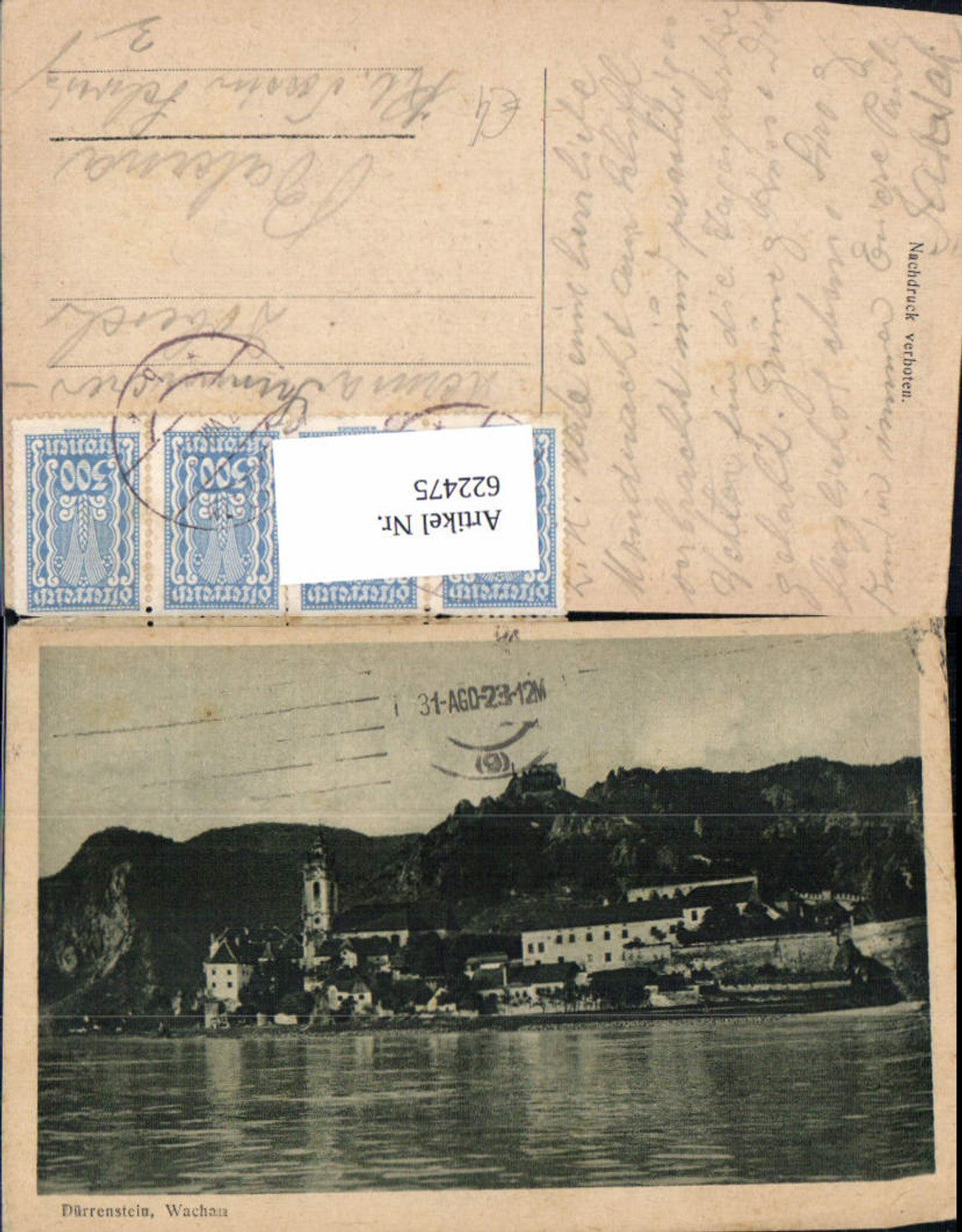 622475,Dürnstein Wachau Ansicht