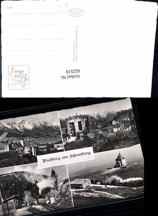 622519,Mehrbild Ak Puchberg a. Schneeberg Dampflock Bergbahn