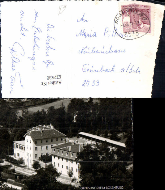 622530,Foto Ak Genesungsheim Rosenburg Rosenburg-Mold