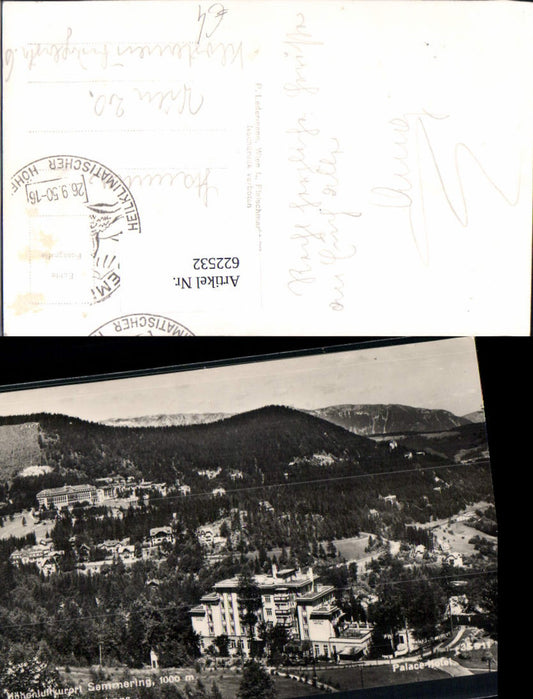 622532,Foto Ak Semmering-Kurort Hotel Panhans