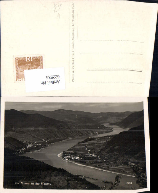622535,Foto Ak Donau in der Wachau b. Spitz a. d. Donau