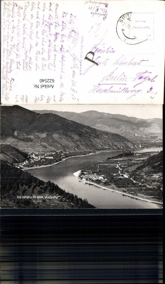 622540,Foto Ak Donau i. d. Wachau b. Spitz a. d. Donau