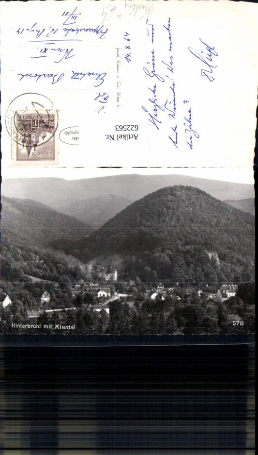 622563,Foto Ak Hinterbrühl m. Kiental