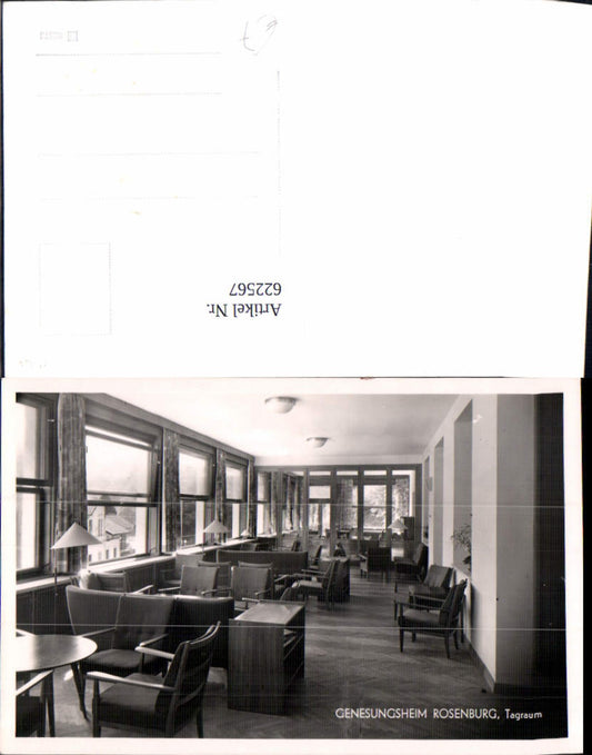 622567,Foto Ak Genesungsheim Rosenburg Rosenburg-Mold Tagraum