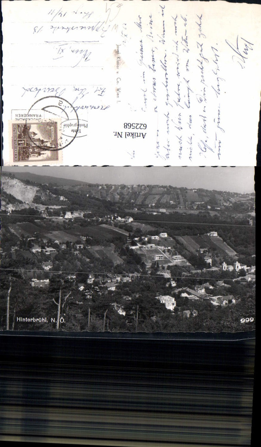 622568,Foto Ak Hinterbrühl Totale