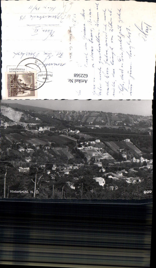 622568,Foto Ak Hinterbrühl Totale