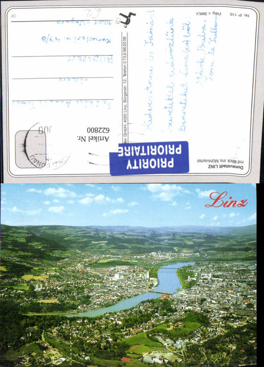 622800,Linz a. d. Donau m. Blick ins Mühlviertel