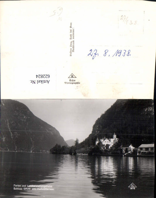 622824,Foto Ak Obertraun Ferien u. Landerziehungsheim Schloss Grub a. Hallstättersee