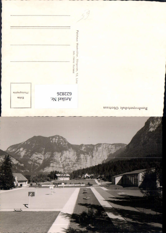 622826,Foto Ak Obertraun Bundessportschule Sportplatz