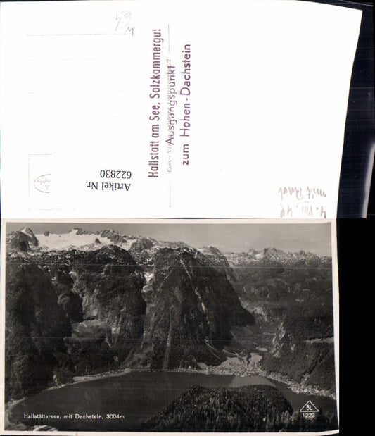 622830,Foto Ak Hallstättersee m. Dachstein Hallstatt