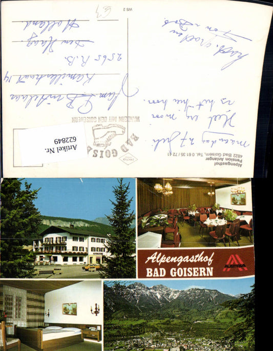 622849,Mehrbild Ak Bad Goisern am Hallstättersee Alpengasthof