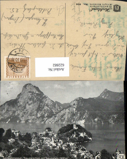 622882,Salzkammergut Traunkirchen m. Traunstein