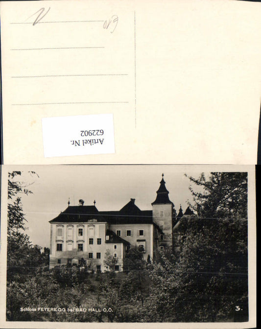 622902,Foto Ak Schloss Feyeregg Feyregg b. Pfarrkirchen Bad Hall