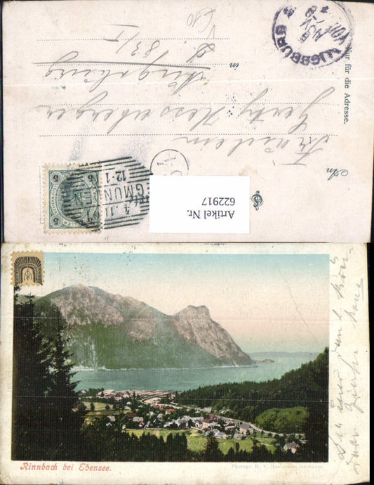 622917,Rinnbach b. Ebensee pub H. V. Haslacher