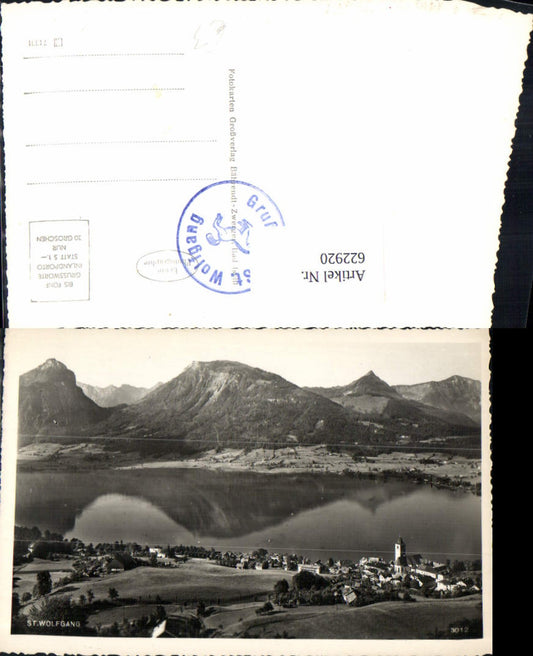 622920,Foto Ak St Wolfgang i. Salzkammergut Ansicht