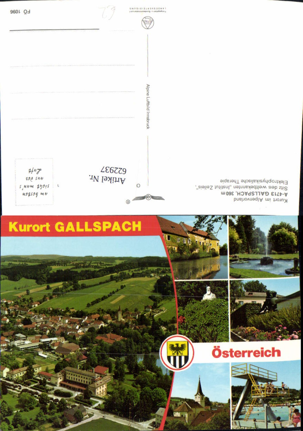 622937,Mehrbild Ak Gallspach Institut Zeileis