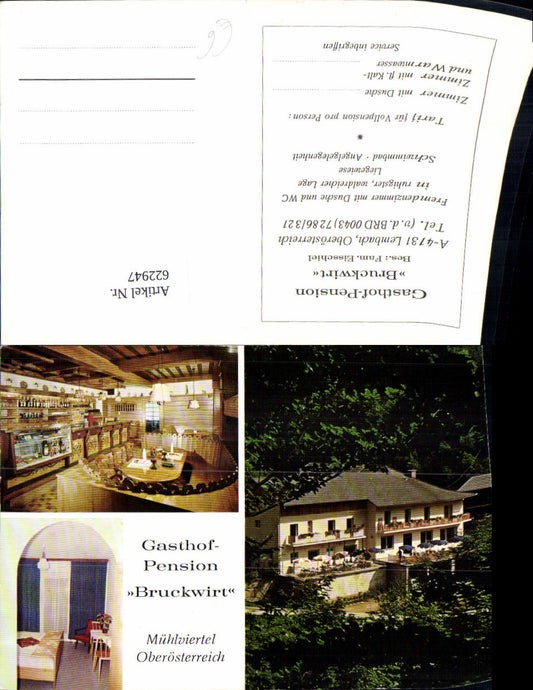 622947,Multi-image Ak Lembach im Mühlkreis Gasthof Pension Bruckwirt