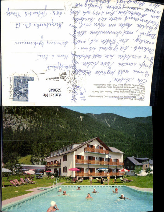 623045,Obertraun a. Hallstättersee Seehotel Pension Wenk Schwimmbad