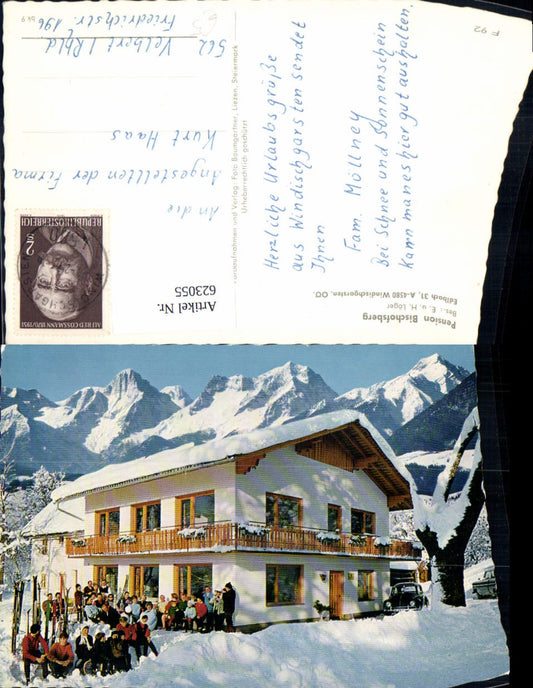 623055,Windischgarsten Pension Bischofsberg Wintersport Ski VW Käfer