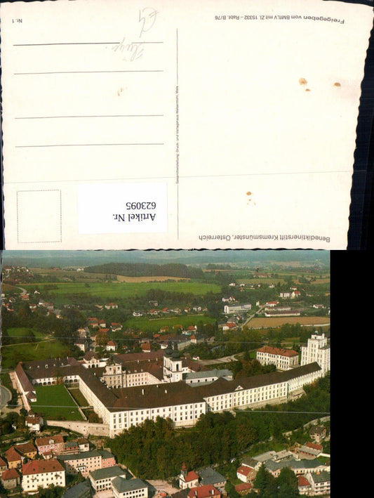 623095,Luftbild Stift Benediktinerstift Kremsmünster