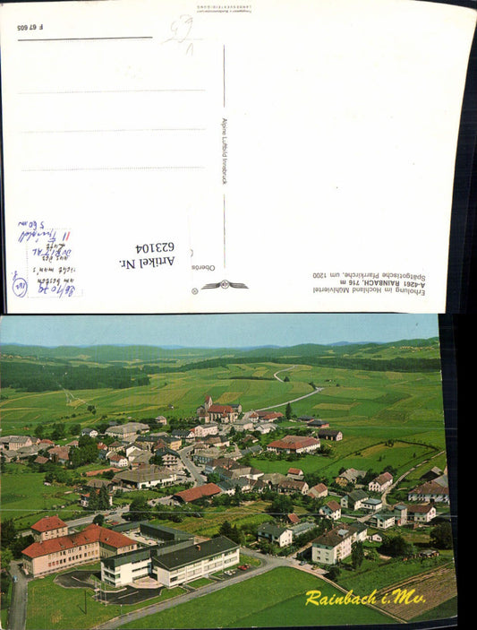 623104,Rainbach im Mühlkreis pub Alpine Luftbild F 67605