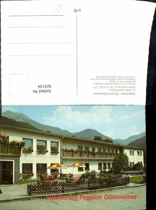 623134,Spital a. Pyhrn Gästehaus Pension Gössweiner