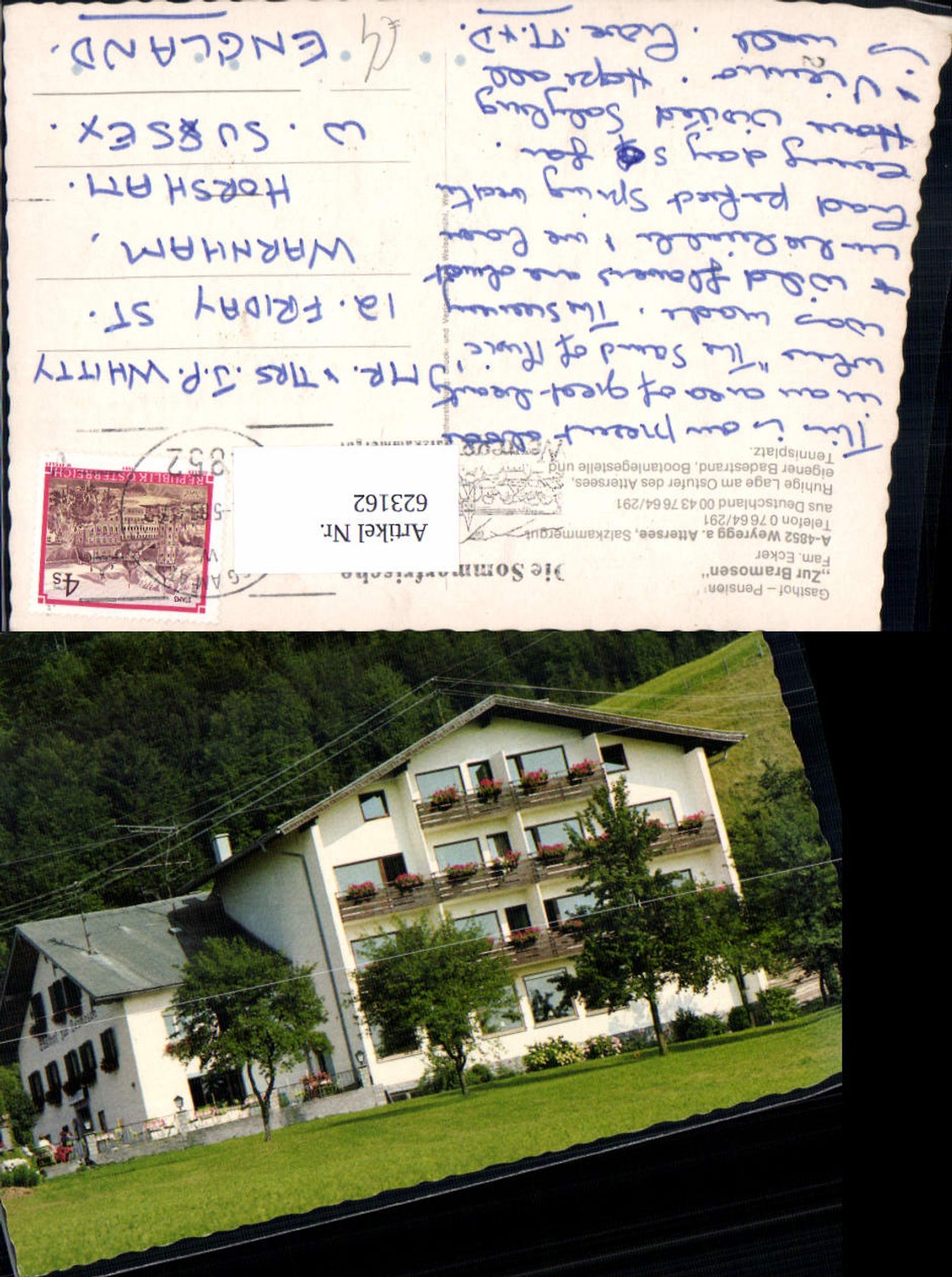 623162,Weyregg a. Attersee Gasthof Pension Zur Bramosen