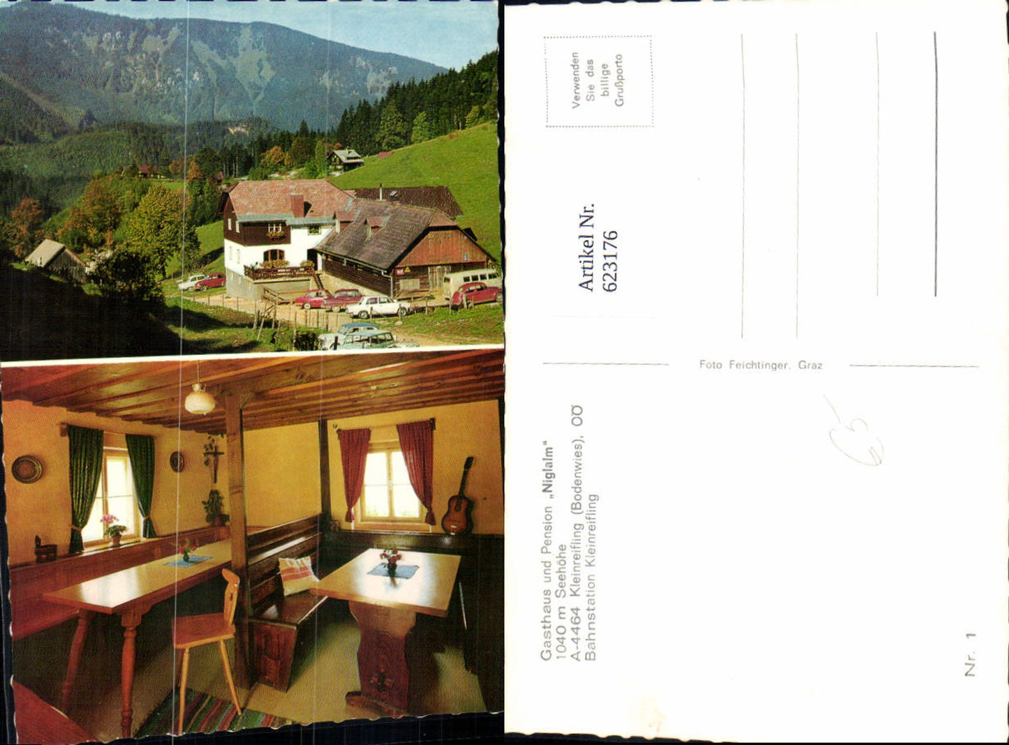 623176,Mehrbild Ak Kleinreifling Bodenwies Gasthaus Pension Niglalm