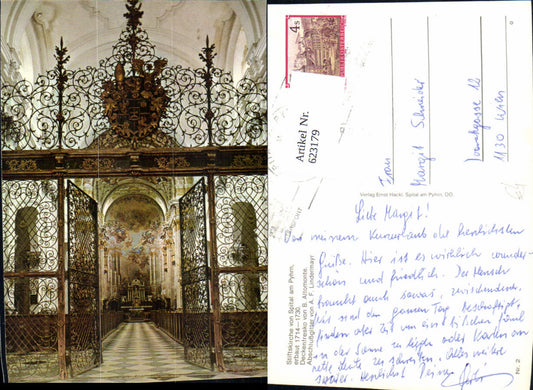 623179,Spital a. Pyhrn Stiftskirche Kirche Innensicht