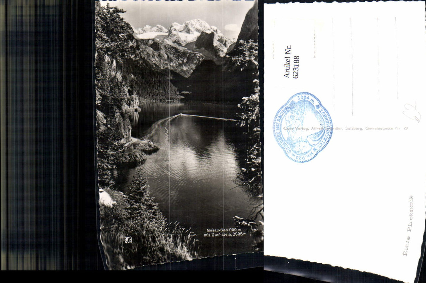 623188,Foto Ak Gosausee m. Dachstein Gosau