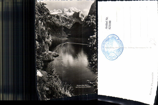 623188,Foto Ak Gosausee m. Dachstein Gosau