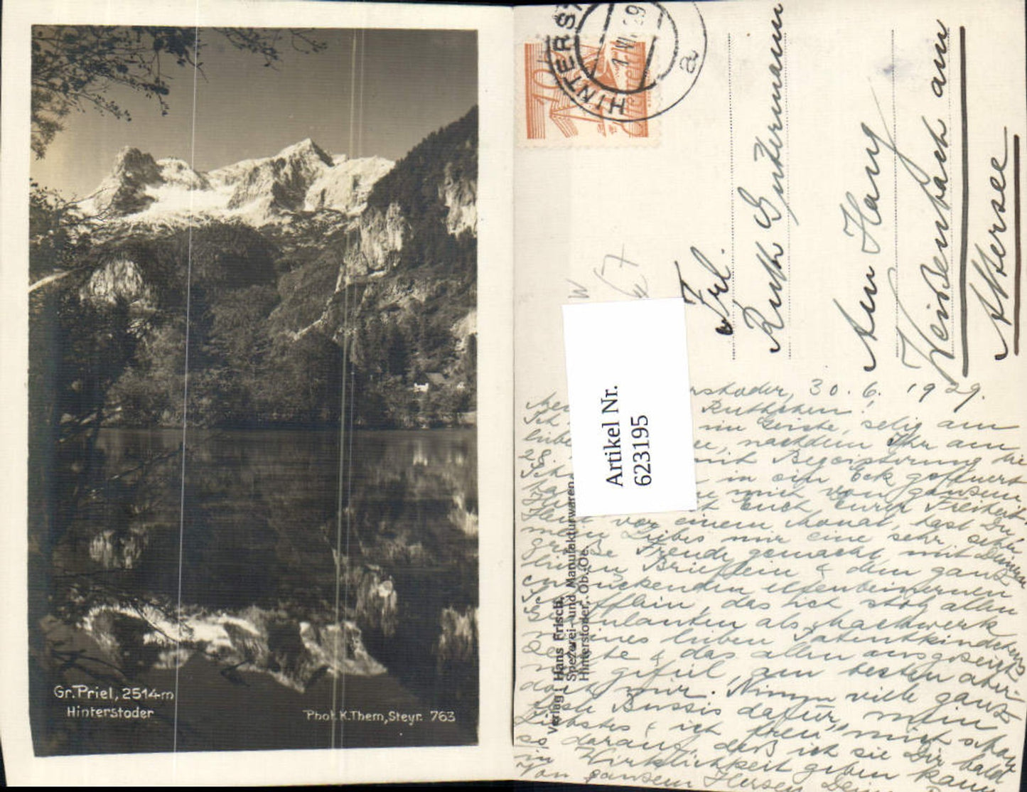 623195,Foto Ak Gr. Priel Hinterstoder
