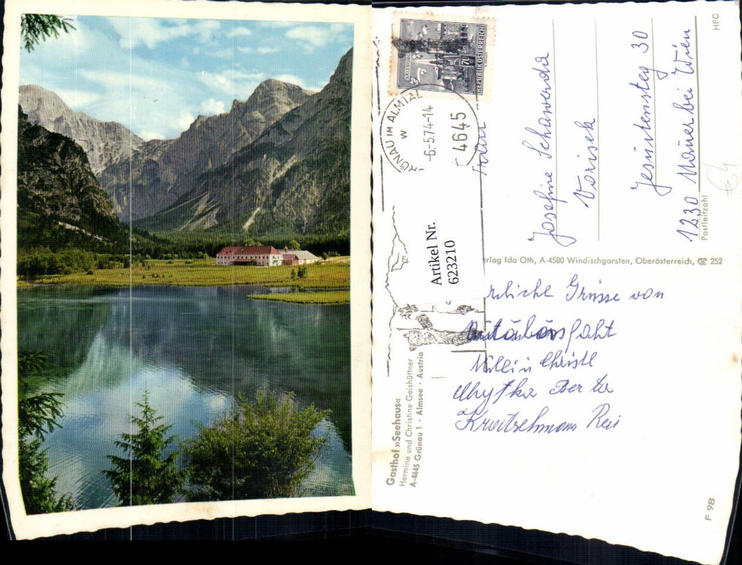 623210,Grünau i. Almtal Almsee Gasthof Seehaus