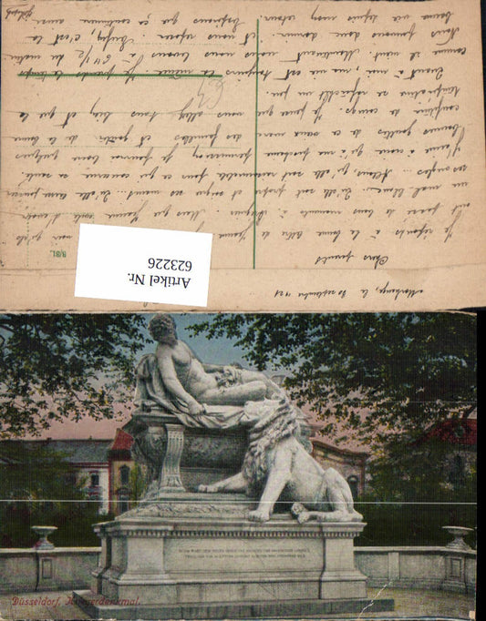 623226,Düsseldorf Kriegerdenkmal Denkmal