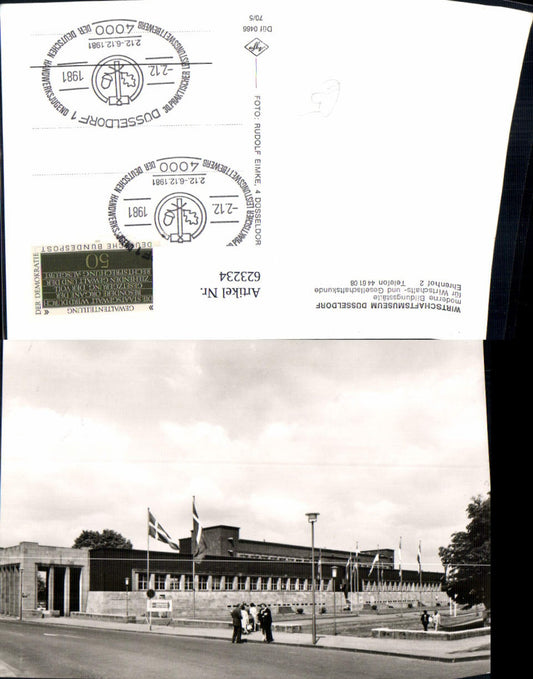 623234,Foto Ak Düsseldorf Wirtschaftsmuseum Museum