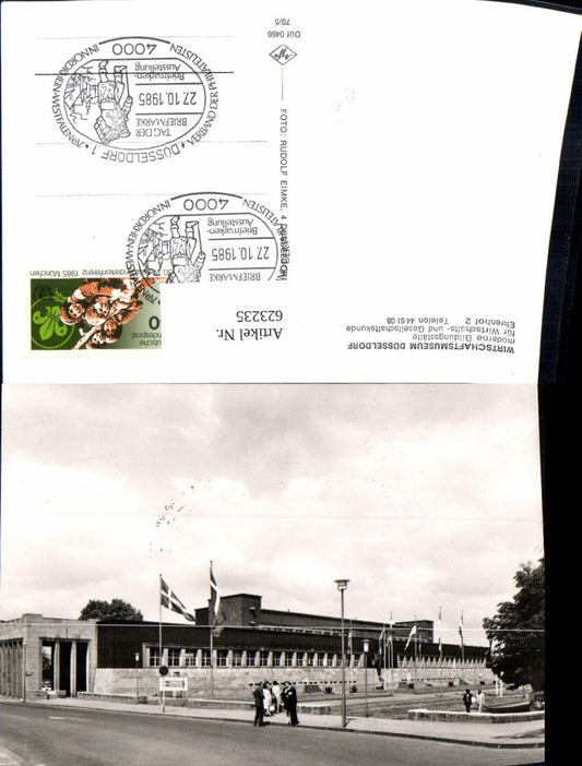 623235,Foto Ak Düsseldorf Wirtschaftsmuseum Museum