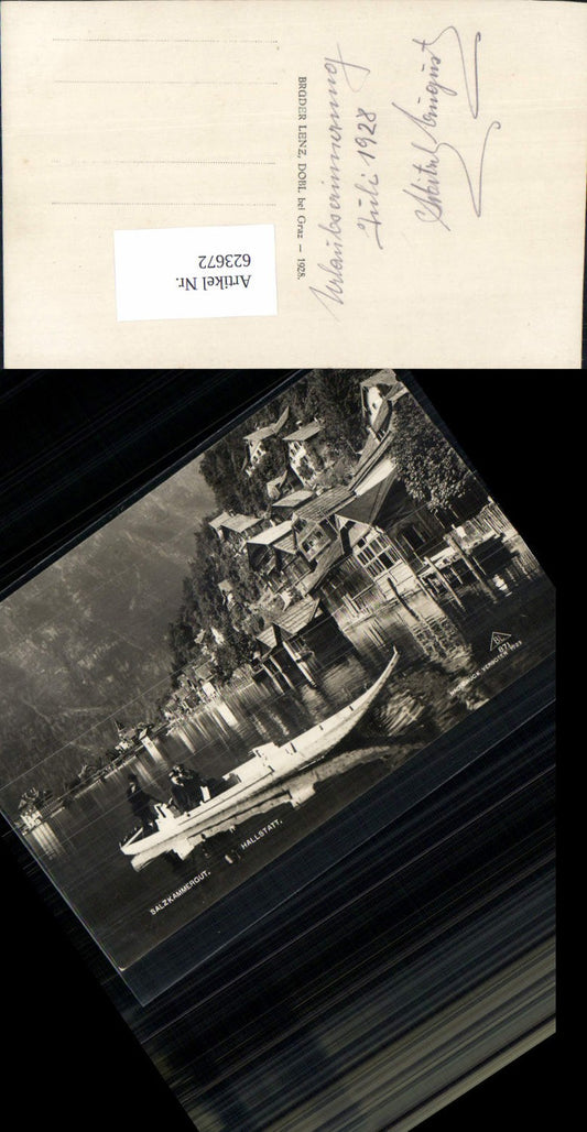 623672,Hallstatt im Salzkammergut Boot