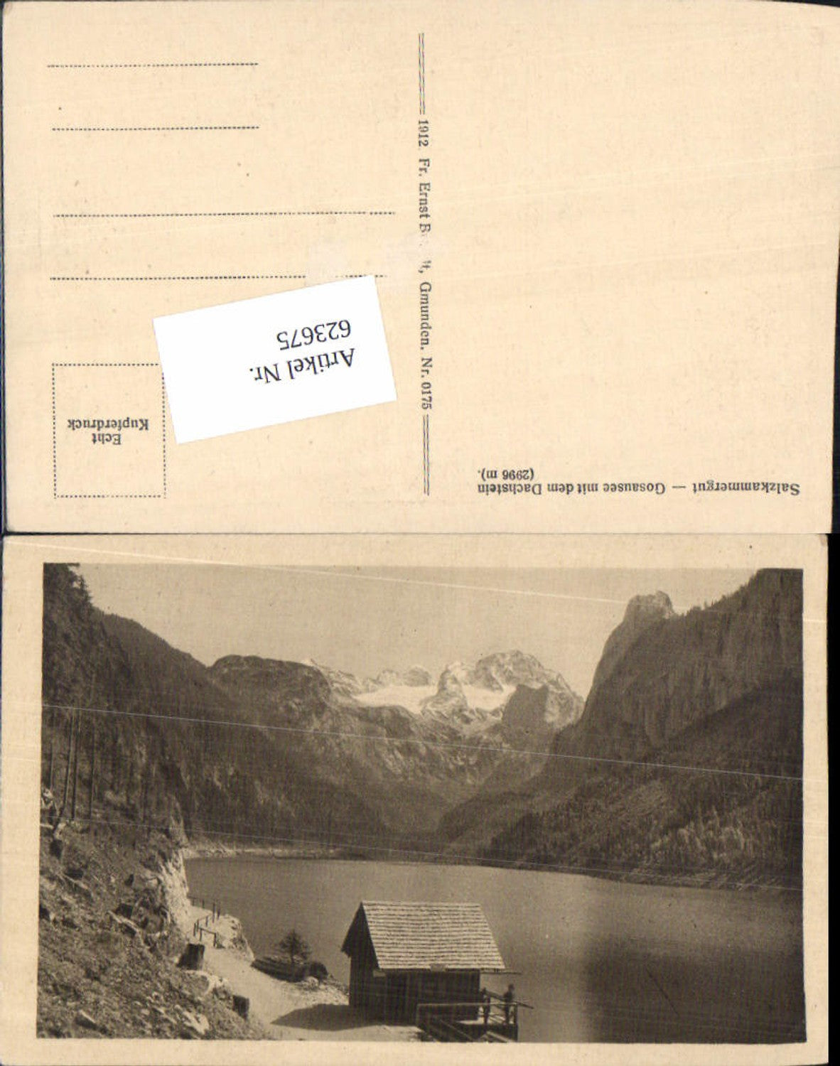 623675,Gosausee bei Gosau Dachstein pub Brandt 0175