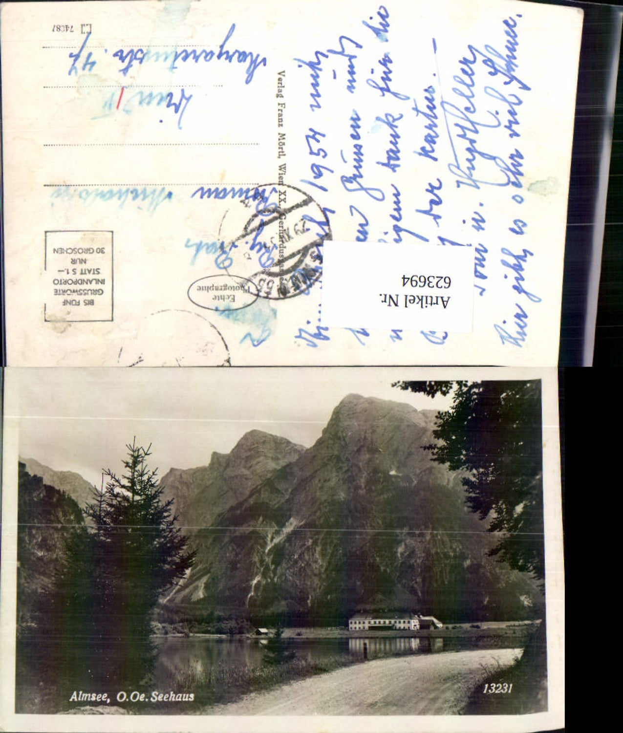 623694,Almsee bei Grünau im Almtal Seehaus