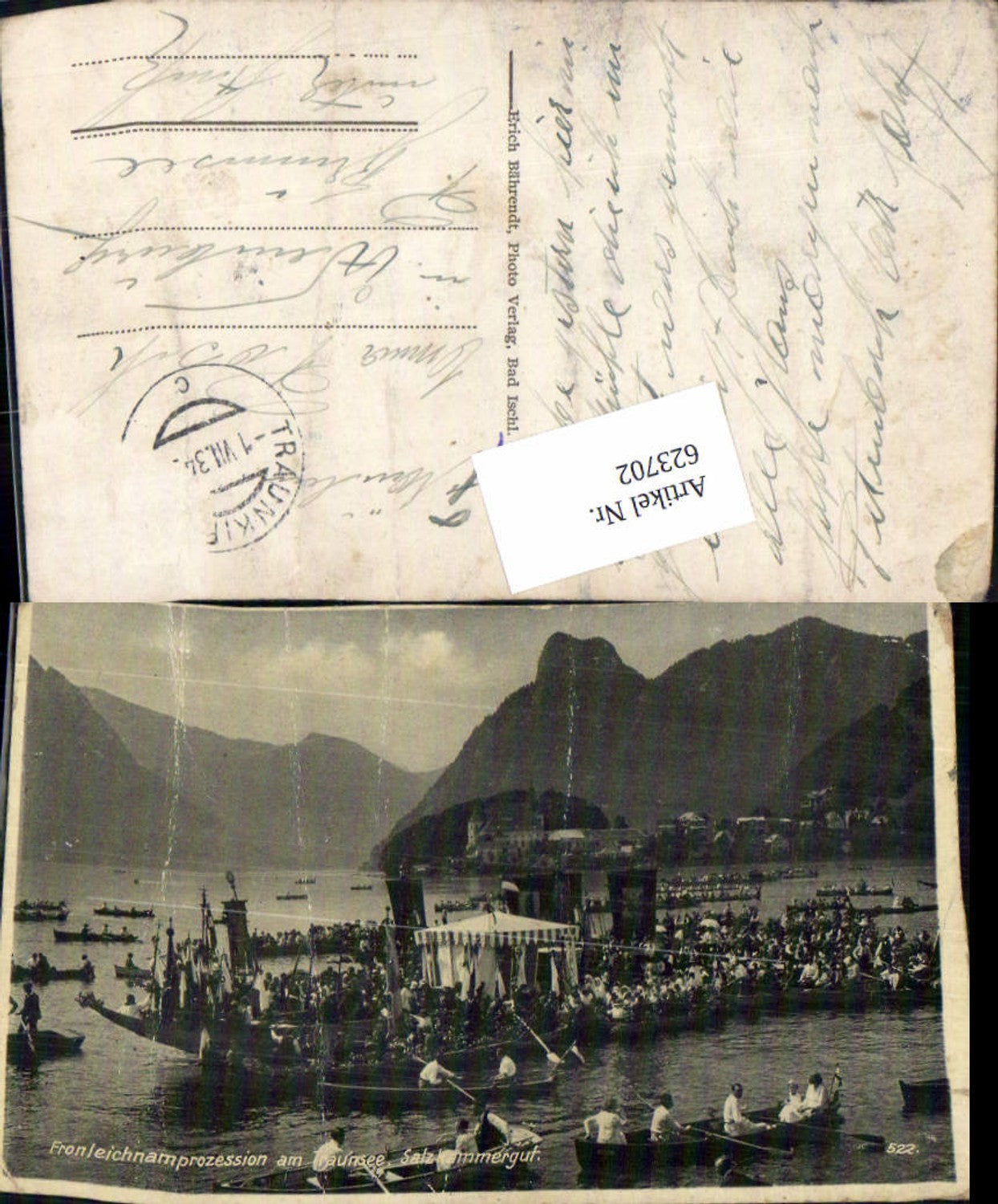 623702,Traunkirchen am Traunsee Fronleichnahm Prozession