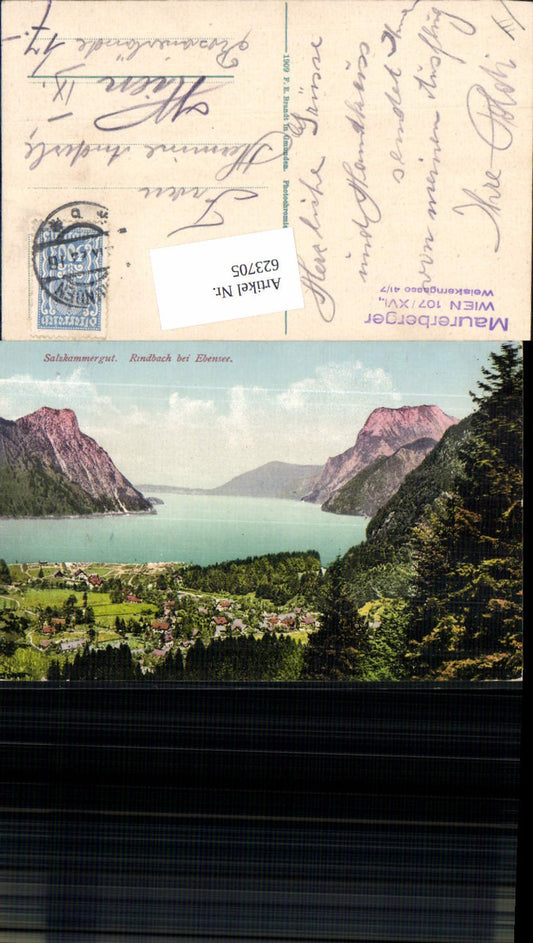 623705,Rindbach bei Ebensee im Salzkammergut pub Brandt 188