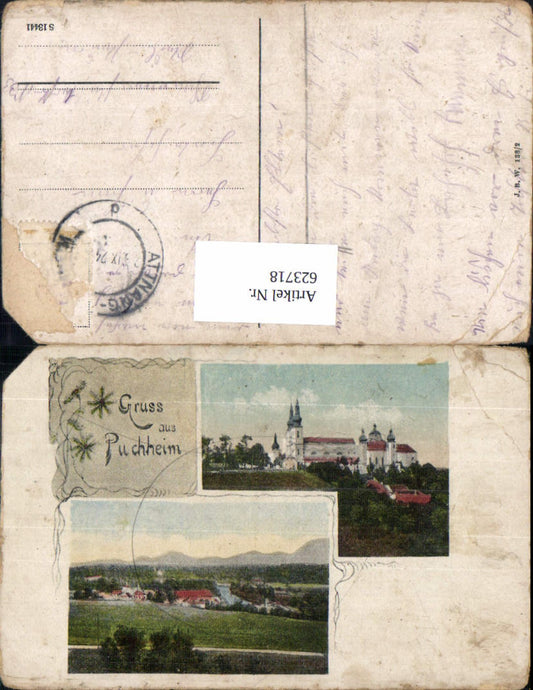 623718,Gruss aus Puchheim bei Wels Attnang
