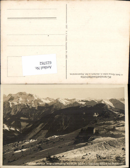 623782,Feuerkogel Ebensee Seilbahn Kranabethsattel Schönberg